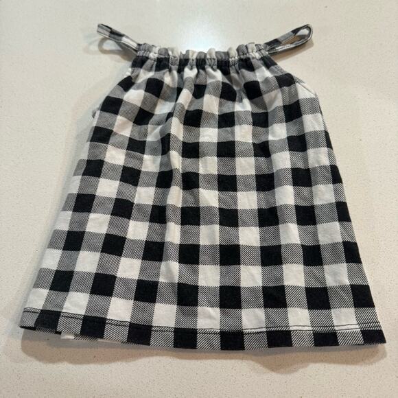 Children's Place Toddler Girl 2T Black and White Plaid Outfit Tank and Short - Picture 2 of 4